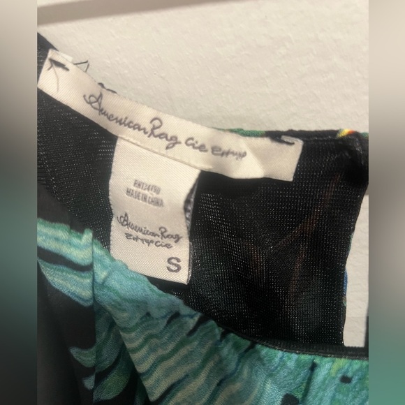 AMERICAN RAG Key West Tropical Paradise Parrot Jimmy Buffet Dress Sz S - Picture 5 of 5